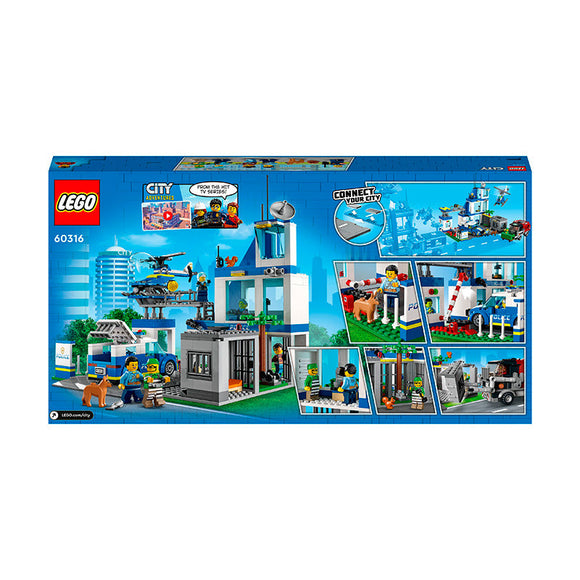 LEGO® City Police Station Building Kit 60316 - DAMAGED BOX
