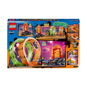 LEGO® City Double Loop Stunt Arena Building Kit 60339 - SLIGHTLY DAMAGED BOX - 0