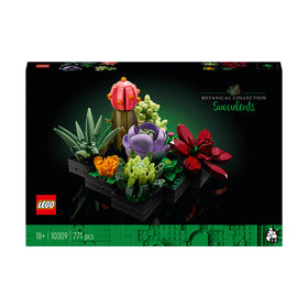 LEGO® ICONS Succulents Plant Decor Building Kit 10309 - SLIGHTLY DAMAGED BOX