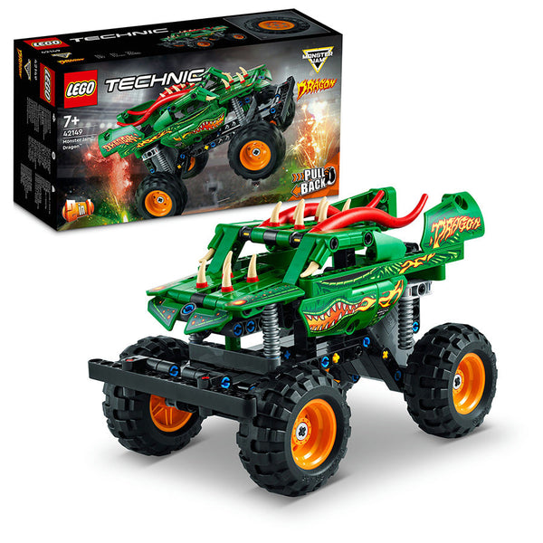LEGO® Technic Monster Jam™ Dragon™ Building Toy Set 42149 - SLIGHTLY DAMAGED BOX