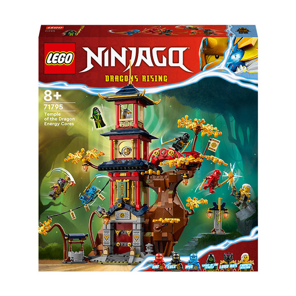 LEGO® NINJAGO® Temple of the Dragon Energy Cores Building Toy Set