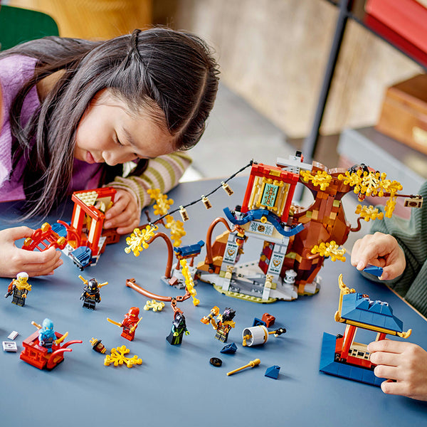 LEGO® NINJAGO® Temple of the Dragon Energy Cores Building Toy Set 71795