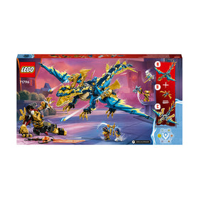 LEGO® NINJAGO® Elemental Dragon vs. The Empress Mech Building Toy Set 71796 - 0