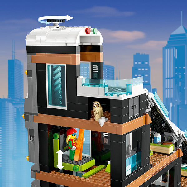LEGO® City Ski and Climbing Centre Building Toy Set 60366