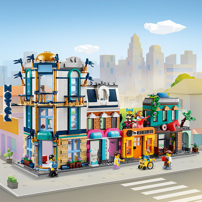 LEGO® Creator 3in1 Main Street Building Set 31141 | Import A Toy