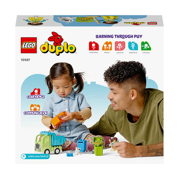 LEGO® DUPLO® Town Recycling Truck Building Toy Set 10987 - 0