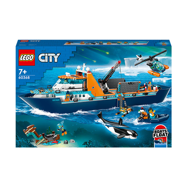 LEGO® City Arctic Explorer Ship Building Set 60368 | Import A Toy