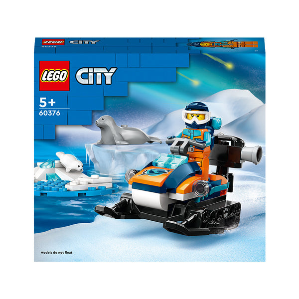 LEGO® City Arctic Explorer Snowmobile Building Toy Set 60376