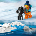 LEGO® City Arctic Explorer Snowmobile Building Toy Set 60376