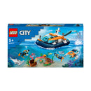 LEGO® City Explorer Diving Boat Building Toy Set 60377-1
