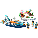 LEGO® City Explorer Diving Boat Building Toy Set 60377-3