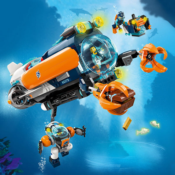 LEGO® City Deep-Sea Explorer Submarine Building Toy Set 60379
