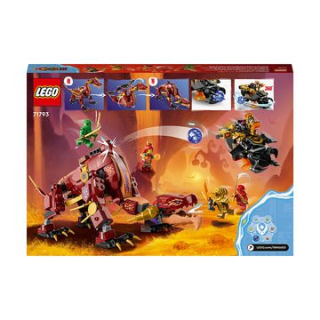 LEGO® NINJAGO® Heatwave Transforming Lava Dragon Building Toy Set 71793 - 0