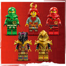 LEGO® NINJAGO® Heatwave Transforming Lava Dragon Building Toy Set 71793-9