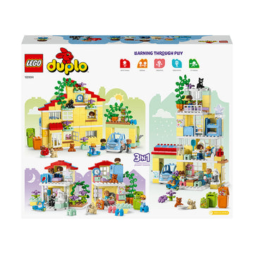 LEGO® DUPLO® Town 3in1 Family House Building Toy Set 10994 - 0