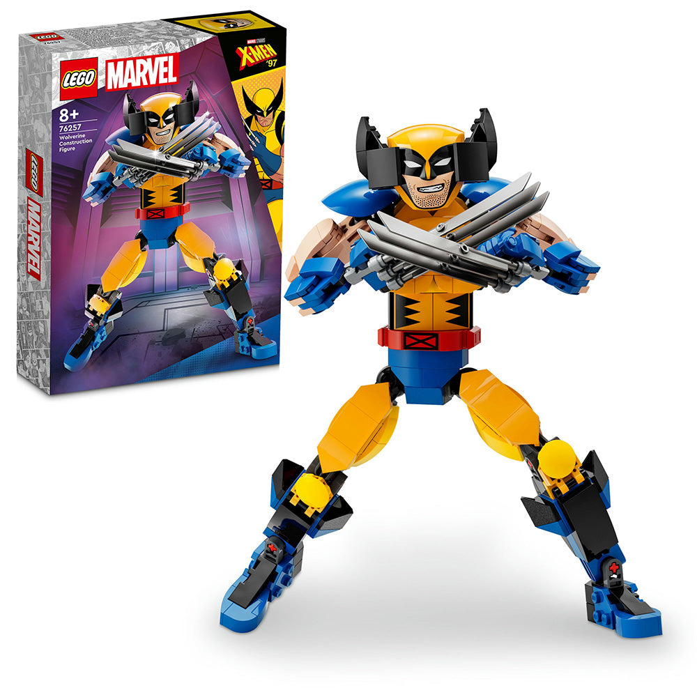 LEGO® Marvel Wolverine Construction Figure 76257 | Import A Toy