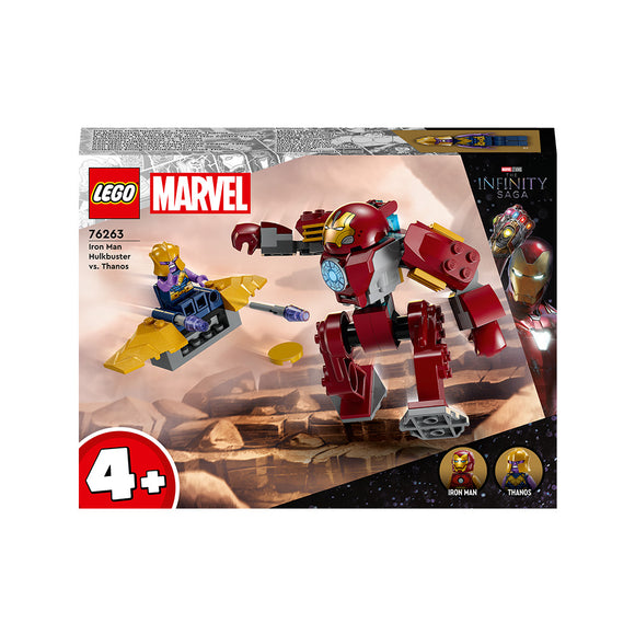 LEGO® Marvel Iron Man Hulkbuster Thanos Building Toy Set 76263