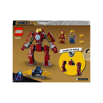 LEGO® Marvel Iron Man Hulkbuster vs. Thanos Building Toy Set 76263 - 0