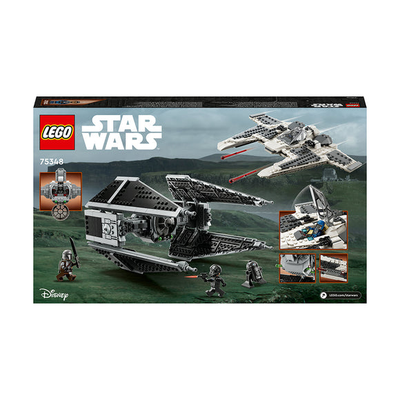 LEGO® Star Wars™ Mandalorian Fang Fighter vs. TIE Interceptor™ 75348