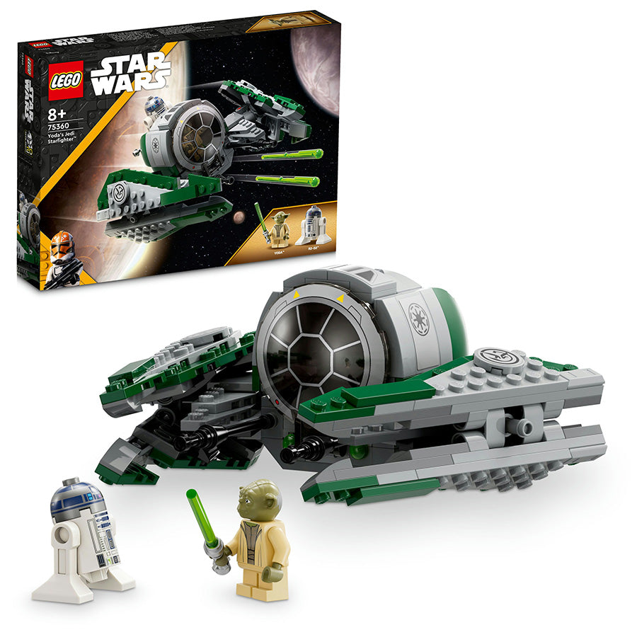 LEGO® Star Wars™ Yoda's Jedi Starfighter™ Building Toy Set 75360