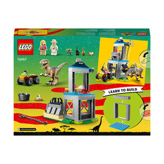 LEGO® Jurassic Park Velociraptor Escape Building Toy Set 76957