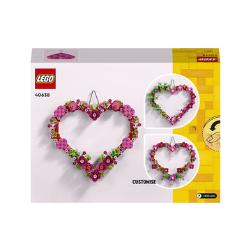 LEGO® Heart Ornament Building Toy Kit 40638 - 0