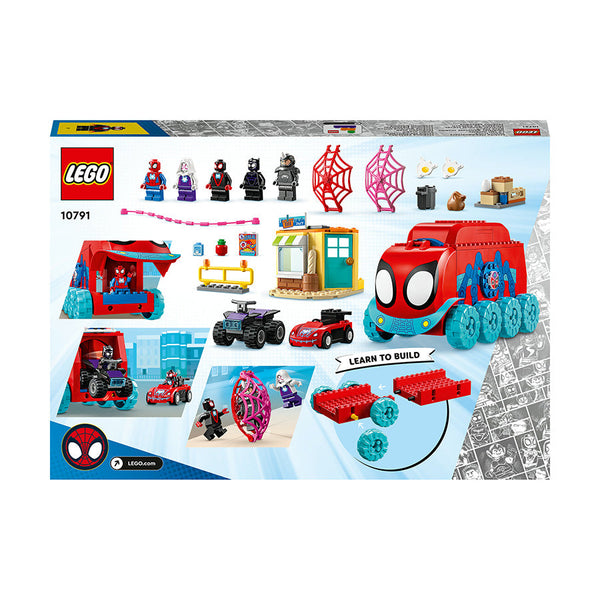 LEGO® Marvel Team Spidey's Mobile Headquarters Building Toy Set 10791 - SLIGHTLY DAMAGED BOX