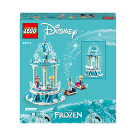 LEGO® ǀ Disney Anna and Elsa’s Magical Merry-Go-Round Building Toy Set 43218 - 0