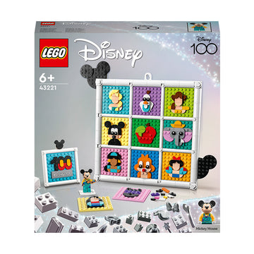 LEGO® ǀ Disney 100 Years of Disney Animation Icons Building Toy Set 43221 - SLIGHTLY DAMAGED BOX