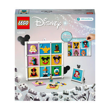 LEGO® ǀ Disney 100 Years of Disney Animation Icons Building Toy Set 43221 - SLIGHTLY DAMAGED BOX - 0