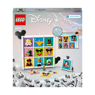 LEGO® ǀ Disney 100 Years of Disney Animation Icons Building Toy Set 43221