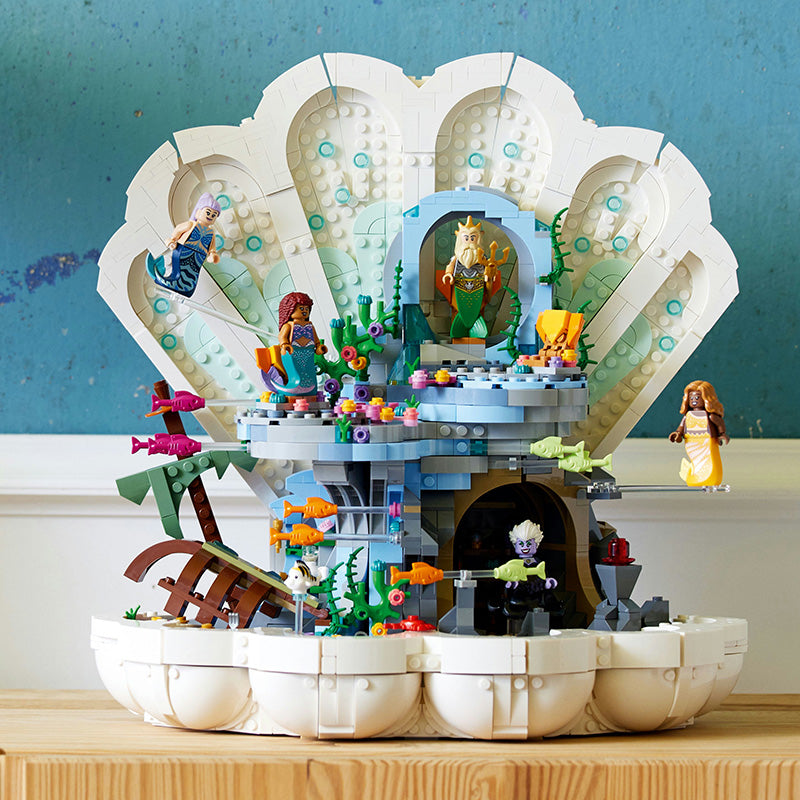 LEGO® | Disney The Little Mermaid Royal Clam Shell Building Set 43225 - BADLY DAMAGED BOX