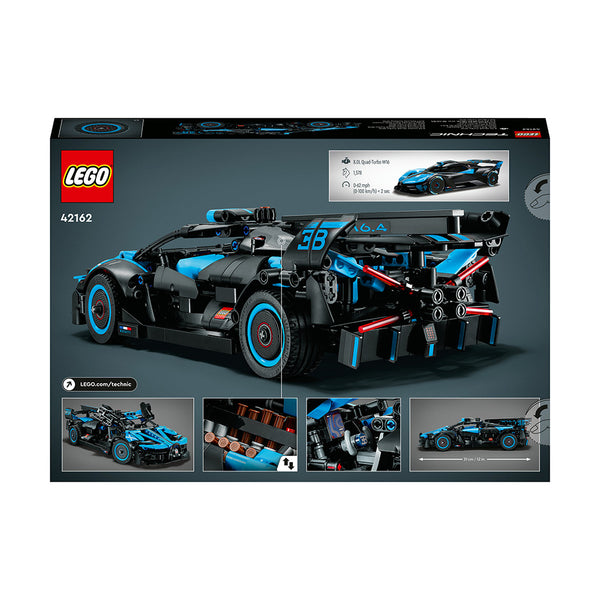 LEGO® Technic Bugatti Bolide Agile Blue Building Toy Set 42162 | Importatoy