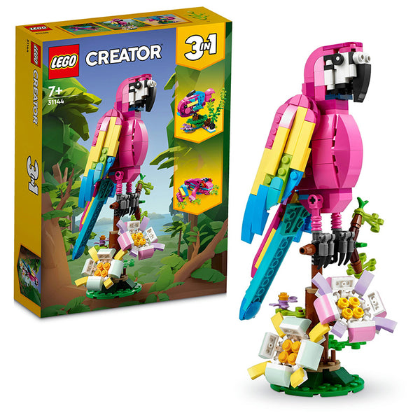 LEGO® Creator Exotic Pink Parrot Building Toy Set 31144