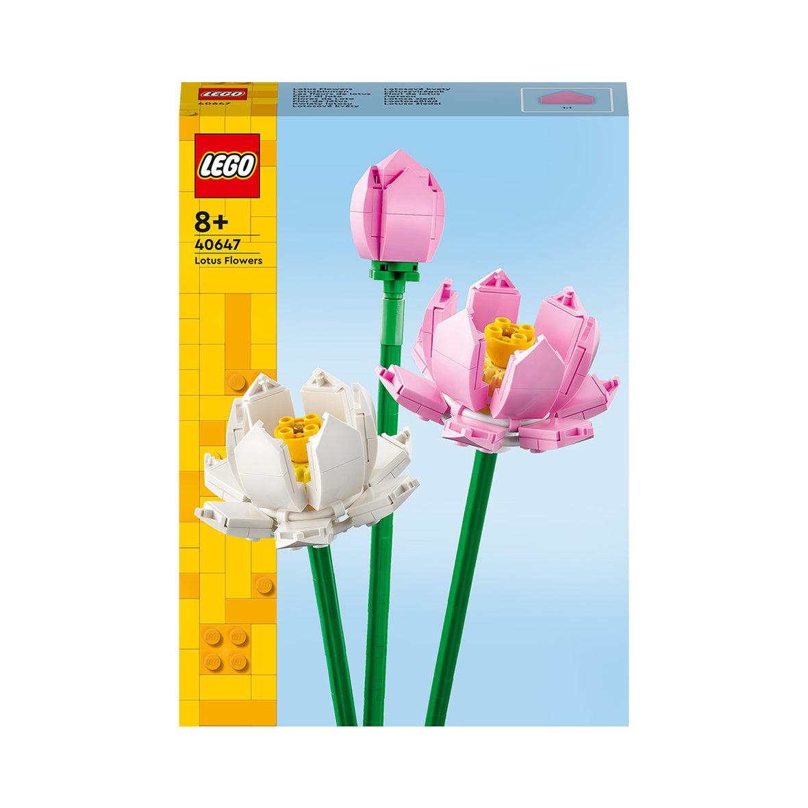 LEGO® Botanicals Lotus Flowers Desk Decoration Set 40647