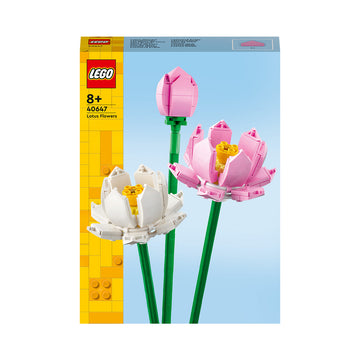 LEGO® Botanicals Lotus Flowers Desk Decoration Set 40647