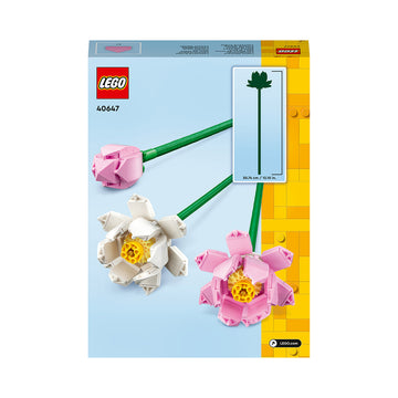 LEGO® Botanicals Lotus Flowers Desk Decoration Set 40647 - 0