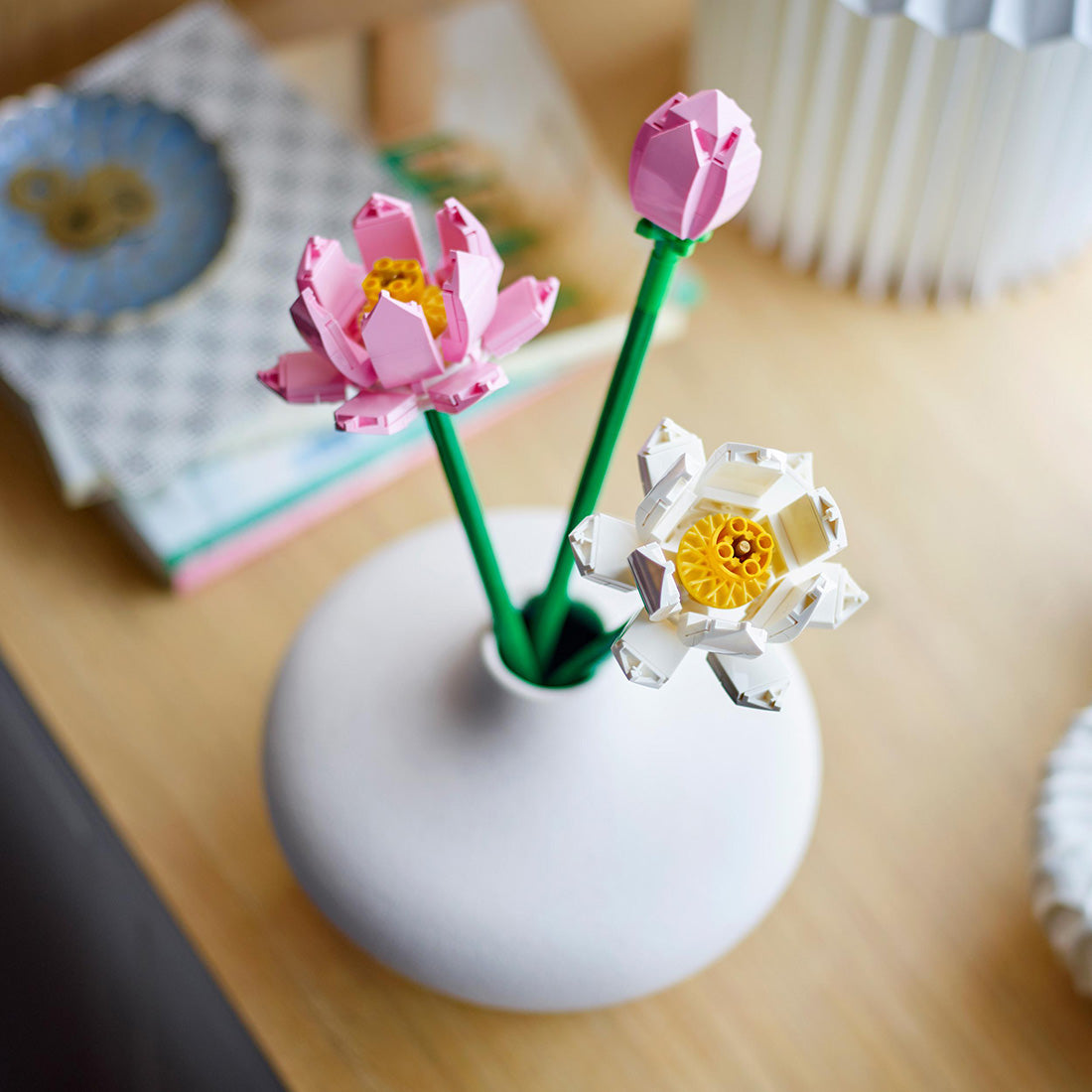 LEGO® Botanicals Lotus Flowers Desk Decoration Set 40647