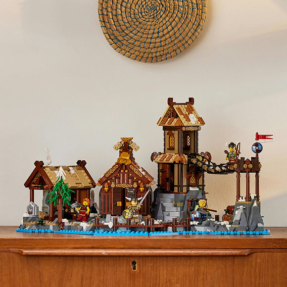 LEGO® Ideas Viking Village Building Set for Adults 21343
