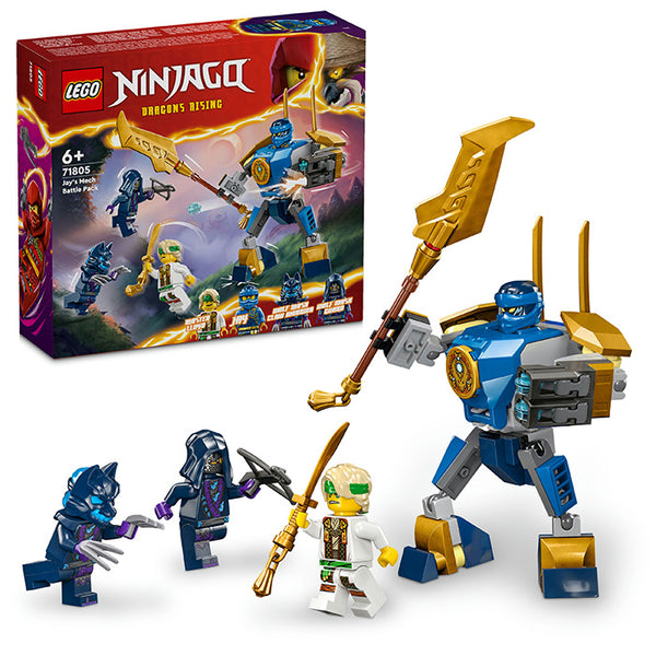 LEGO® NINJAGO® Jay’s Mech Battle Pack Action Figure Toy 71805