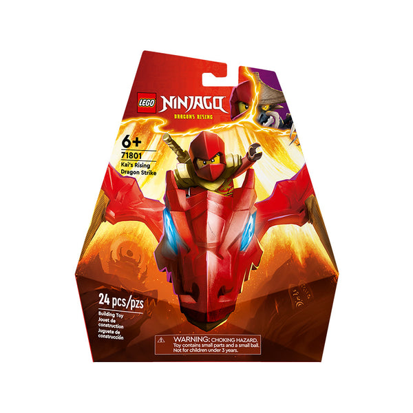LEGO® NINJAGO® Kai's Rising Dragon Strike Ninja Toy Set 71801