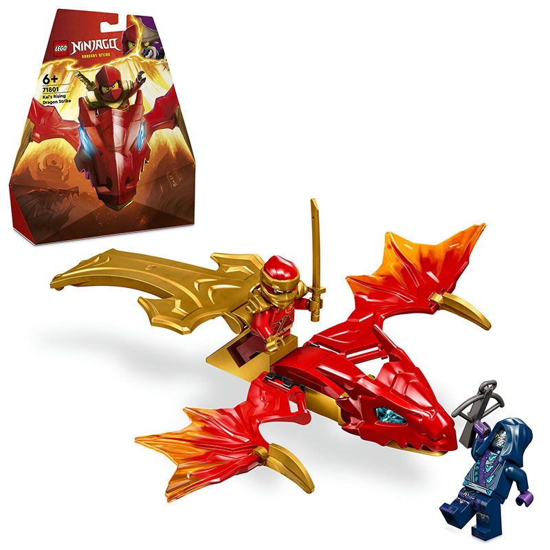 LEGO® NINJAGO® Kai's Rising Dragon Strike Ninja Toy Set 71801