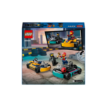 LEGO® City Go-Karts and Race Drivers Toy Set 60400 - 0