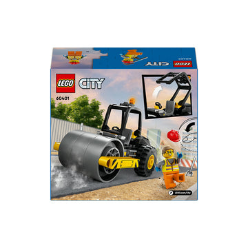 LEGO® City Construction Steamroller Vehicle Toy Playset 60401 - 0