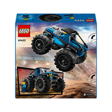 LEGO® City Blue Monster Truck Toy Vehicle Playset 60402 - 0
