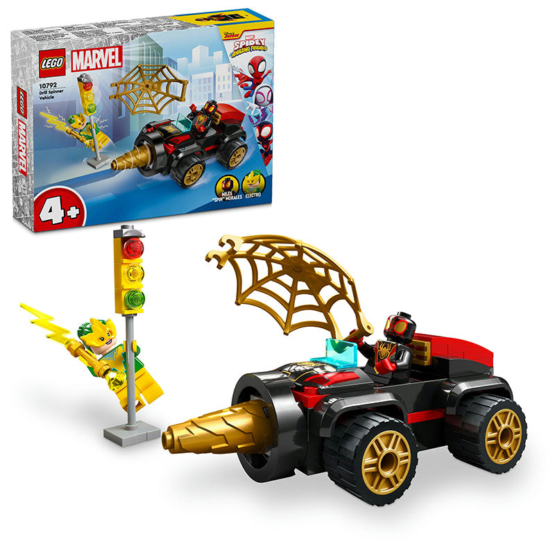LEGO® Marvel Spidey and his Amazing Friends Drill Spinner Vehicle 10792
