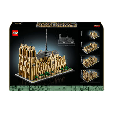 LEGO® Architecture Notre-Dame de Paris Set for Adults 21061 - 0