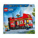 LEGO® City Red Double-Decker Sightseeing Bus Toy Set 60407-1