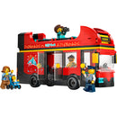 LEGO® City Red Double-Decker Sightseeing Bus Toy Set 60407-3