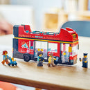 LEGO® City Red Double-Decker Sightseeing Bus Toy Set 60407-11